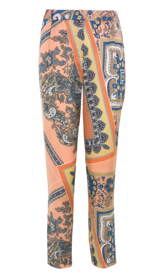 F&F At Tesco Scarf Print Trousers