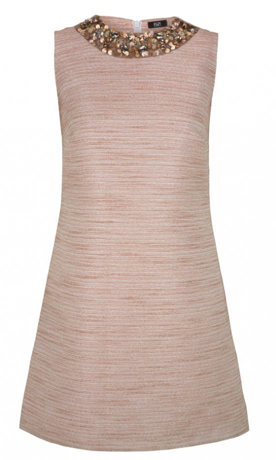 F&F At Tesco Jewelled Neckline Dress