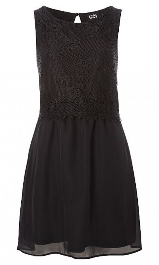 George At Asda Black Dress, £16