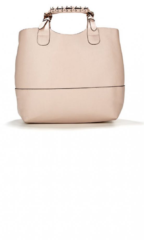 TU At Sainsbury's Pale Pink Tote Bag, £18