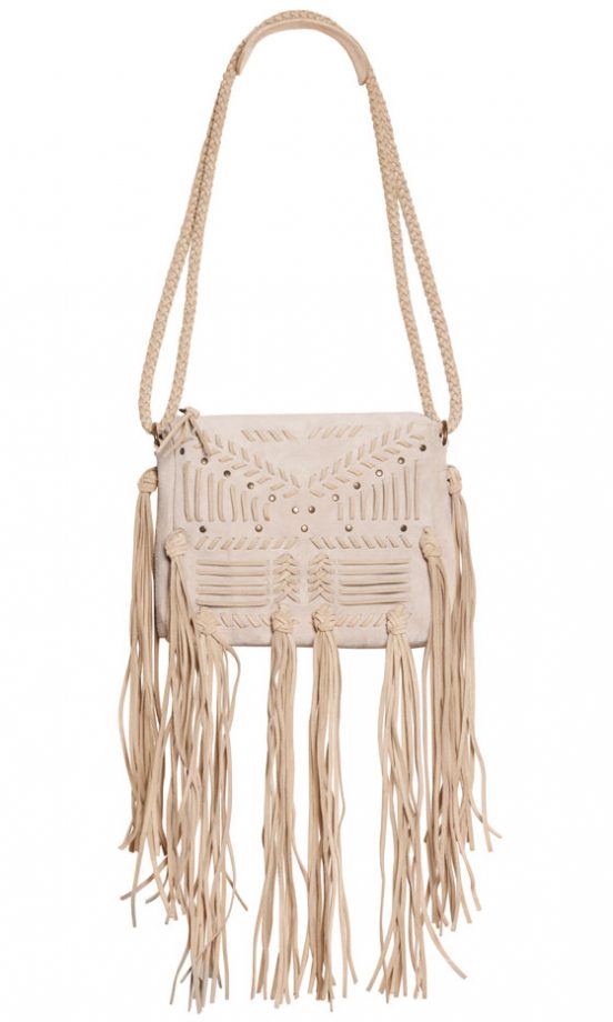 H&M 'New Icon' Pink Tassle Bag, £59.99