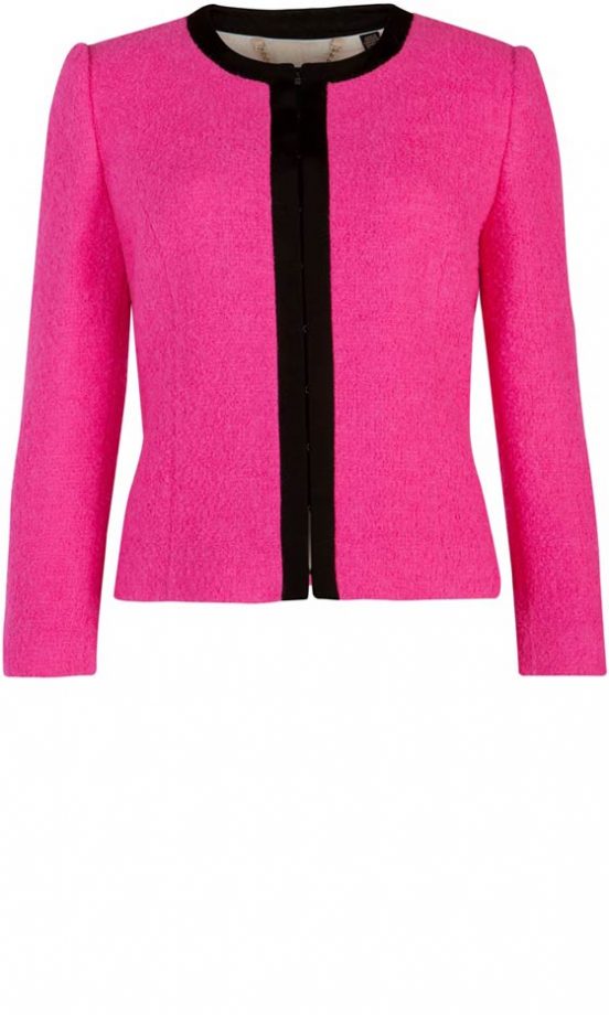 Ted Baker Neon Boucle Jacket, £179