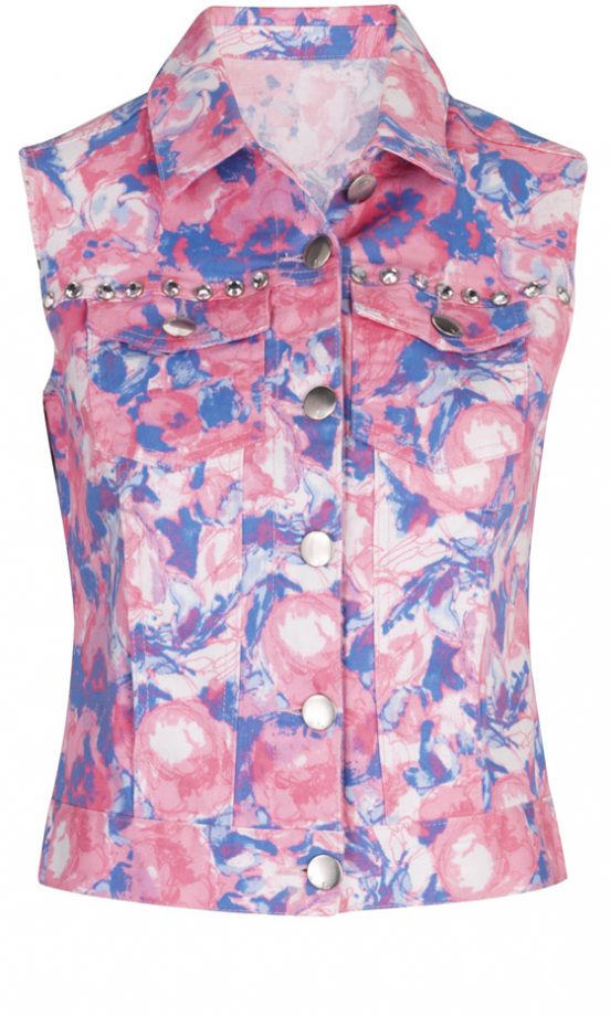 Very Love Label Floral Gilet, £29