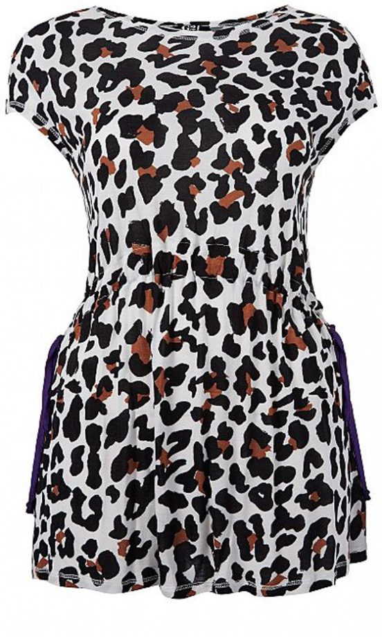 George At Asda Animal Print Top, £12