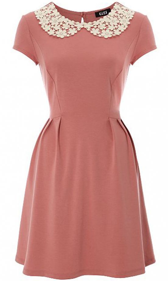 George At Asda Crochet Collar Dress, £16