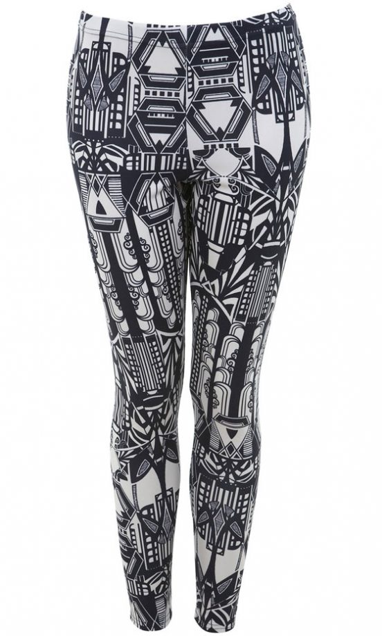 Miss Selfridge Art-Deco Leggings, £22
