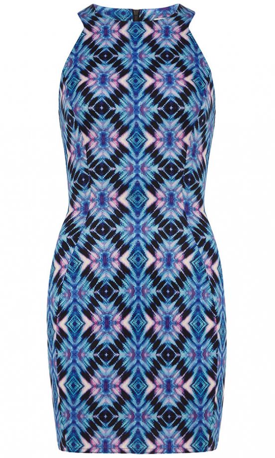Dorothy Perkins Printed Body Con Dress, £41.95