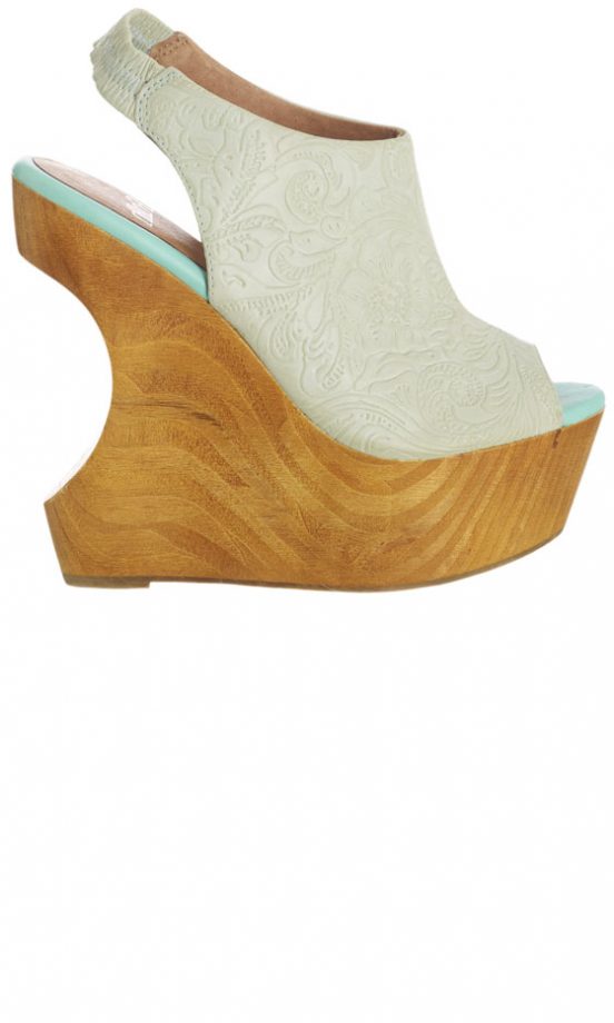 Debenhams SS13 Wooden Wedges, £60
