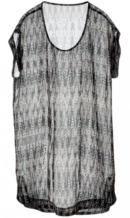 H&M High Summer Black See-Through Top, £12.99