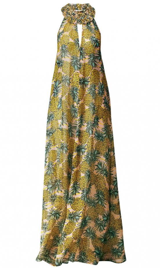 H&M High Summer Pineapple Print Maxi Dress, £14.99