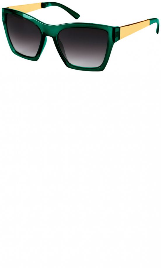 H&M High Summer Green And Gold Sunglasses, £6.99