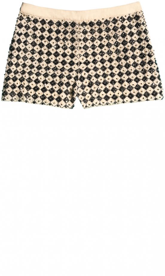 H&M High Summer Diamond Printed Shorts
