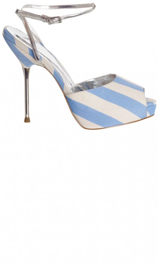 Debenhams SS13 Striped Heels, £60