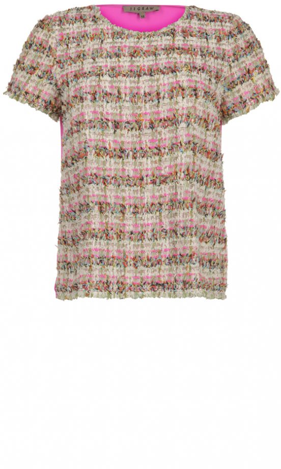 Jigsaw Tweed Tee, £98