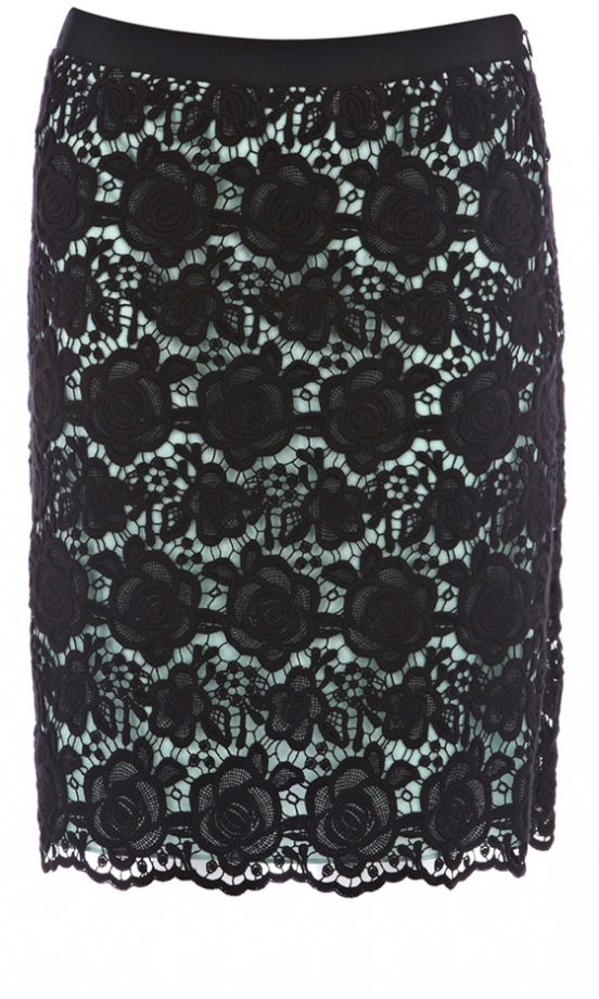 Karen Millen Lace Skirt, £110