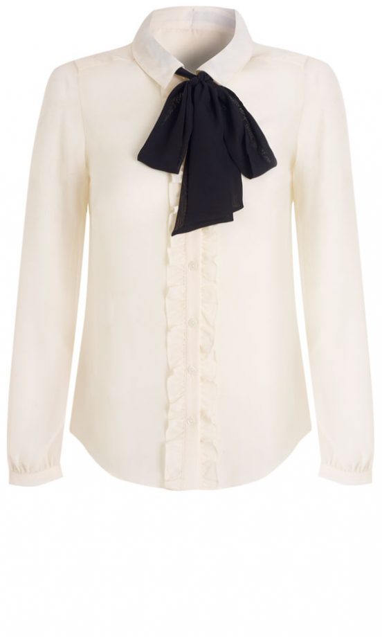Debenhams SS13 Red Herring Pussybow Blouse, £30