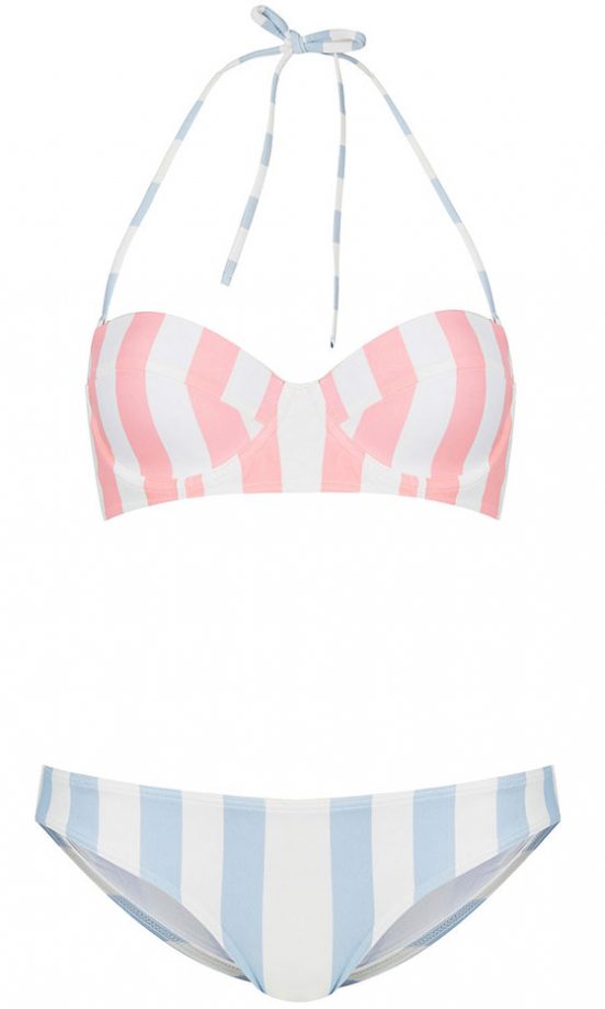 Topshop Stripe Bikini, £28