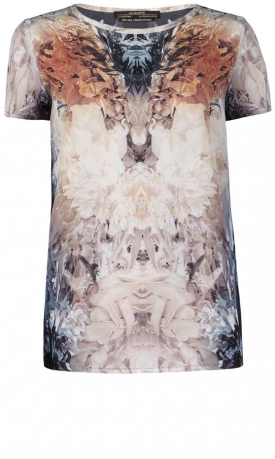 All Saints Mirror Printed T-Shirt, £108