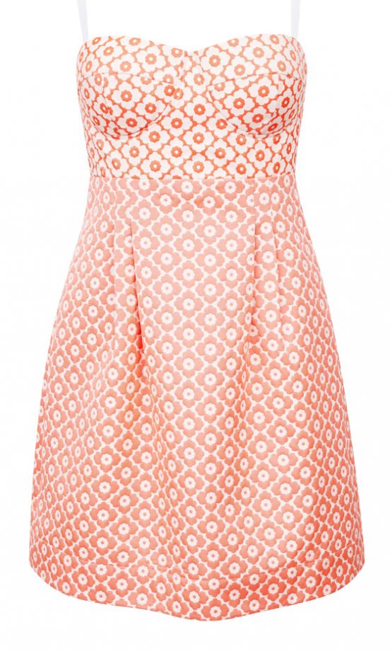 Asos Spring 2013 Printed Cupped Dress