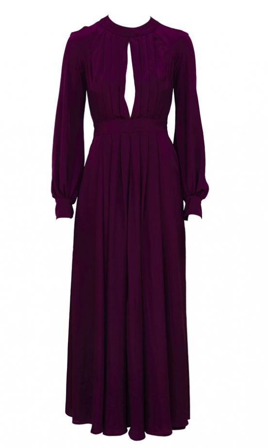 Asos Spring 2013 Plum Maxi Dress, £65