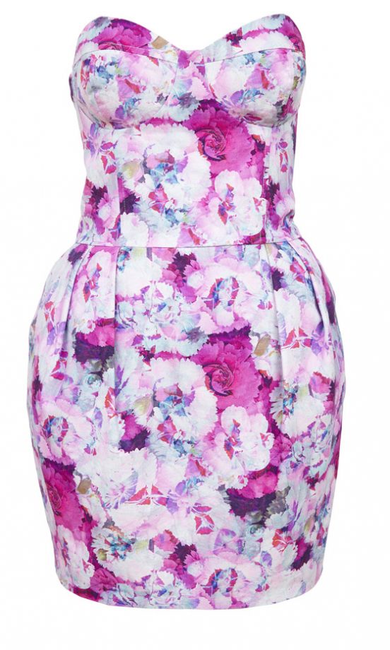 Asos Spring 2013 Printed Prom Dress, £55