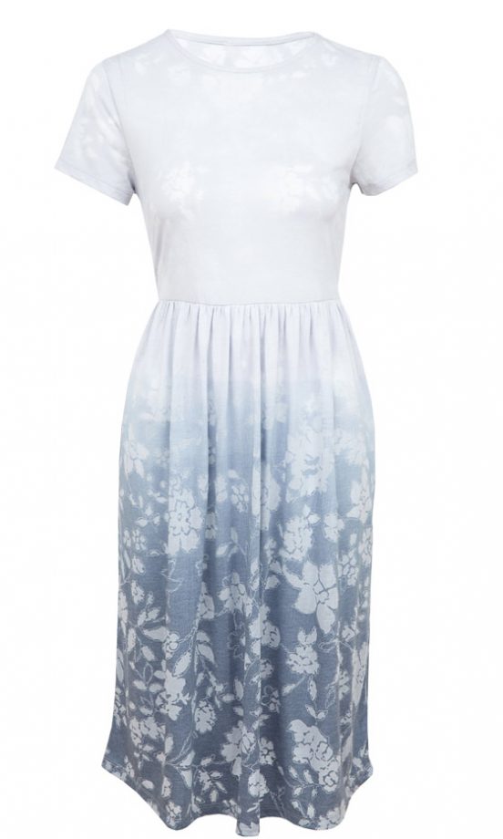 Asos Spring 2013 Dip Dye Jersey Dress