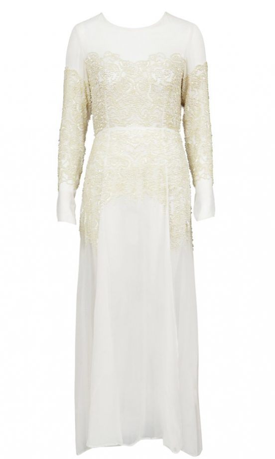 Asos Spring 2013 Cream Maxi Dress