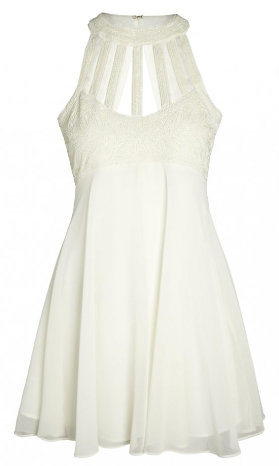 Asos Spring 2013 White Skater Dress