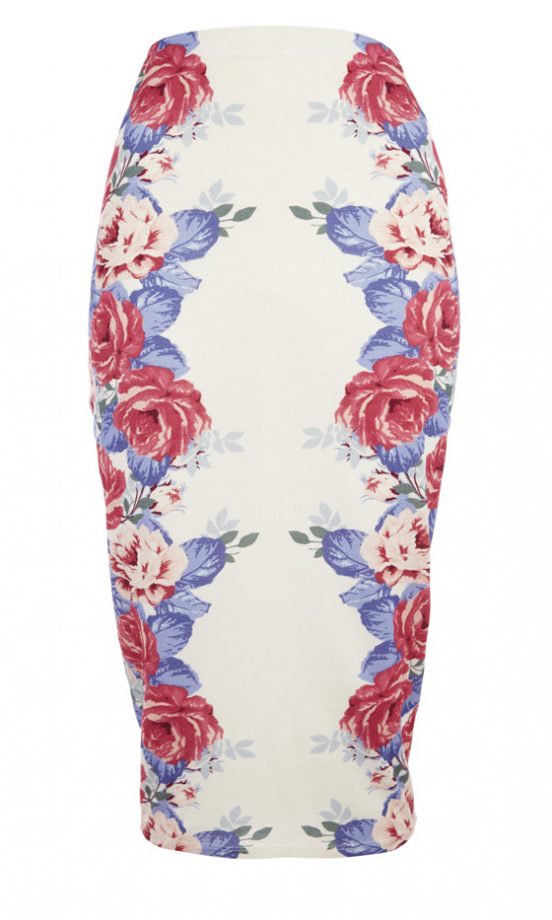 Asos Spring 2013 Mirror Print Pencil Skirt, £22