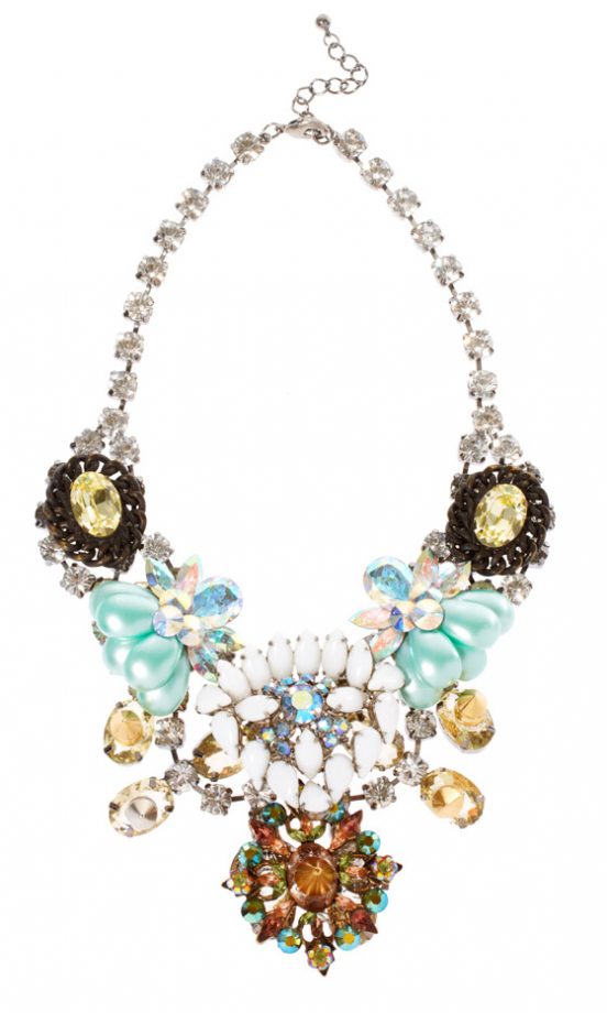 Asos Spring 2013 Oversized Jewelled Necklace, £85