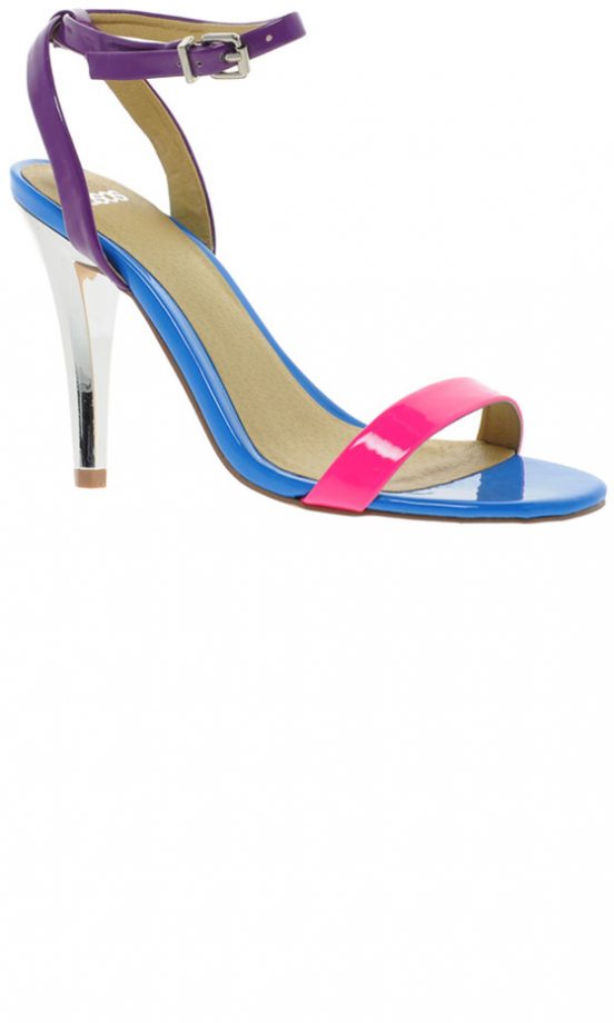 ASOS Bright Strap Heels, £40