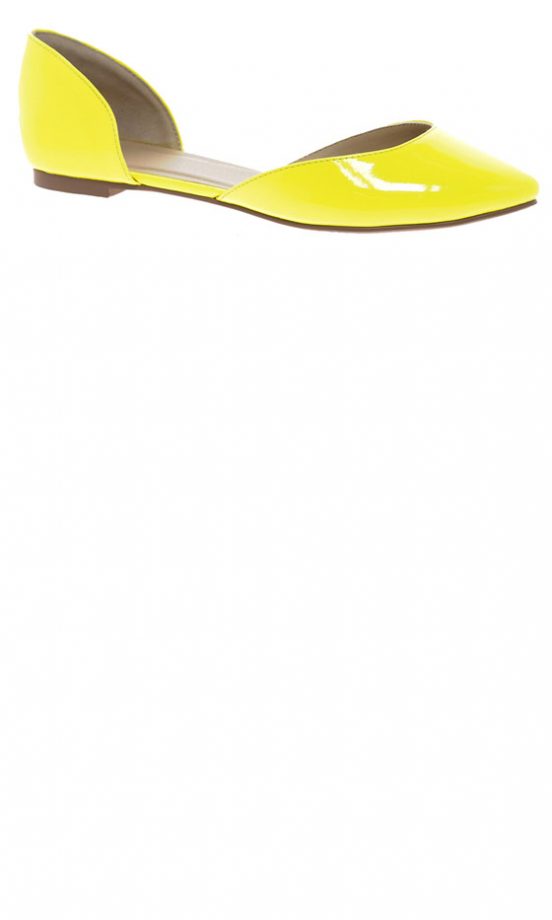 Asos Spring 2013 Neon Flats, £25