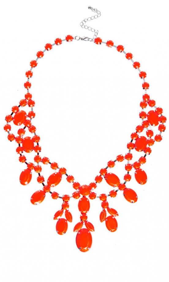 Asos Spring 2013 Neon Jewelled Necklace, £40