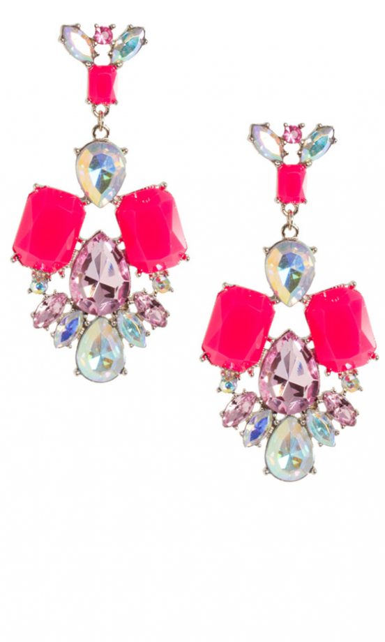 Asos Spring 2013 Neon Jewelled Earrings, £15