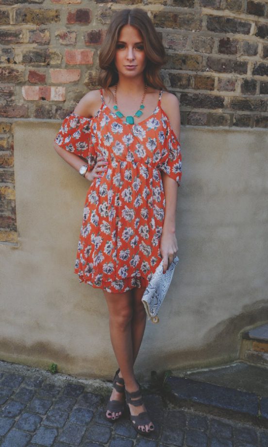 Millie Mackintosh Is Already Inspiring Our Holiday Wardrobe With This Pretty Outfit, 2013
