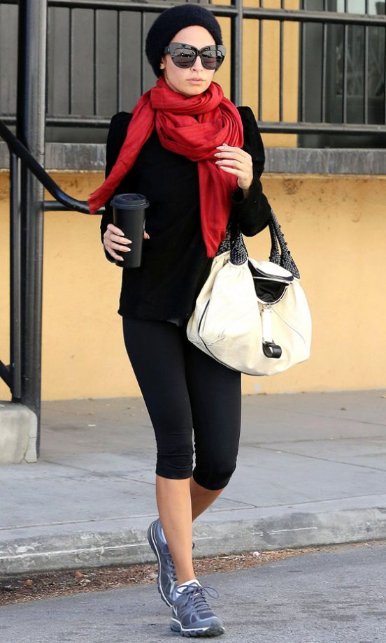 Nicole Richie Heading Out To The Gym In LA, 2013