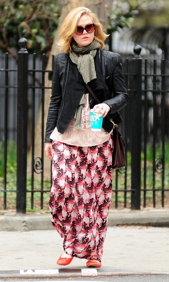 Julia Stiles Out In New York, 2013