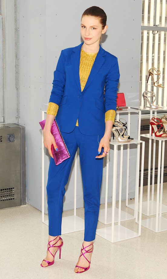 Tali Lennox At The Jimmy Choo And Christie's Luncheon, 2013