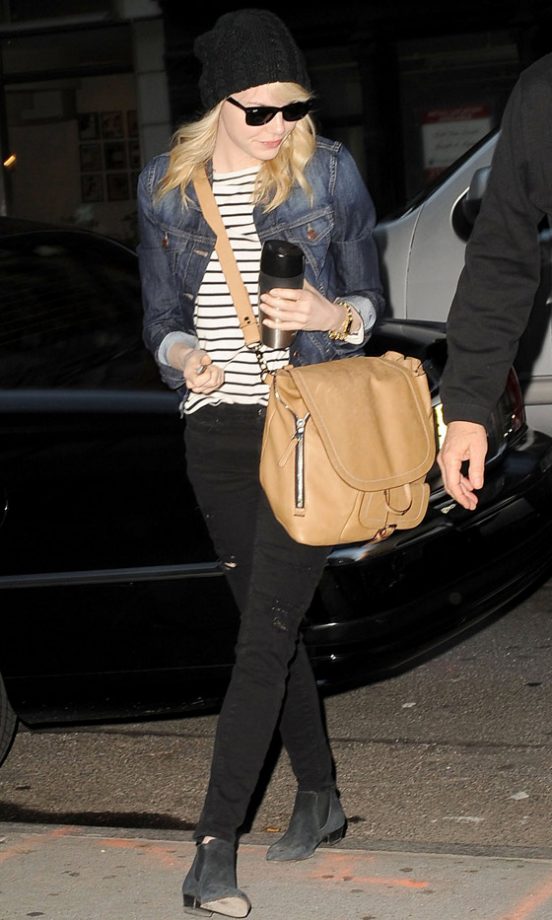 Emma Stone Out In New York, 2013
