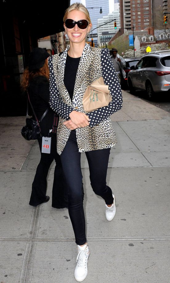 Karolina Kurkova Out In New York, 2013