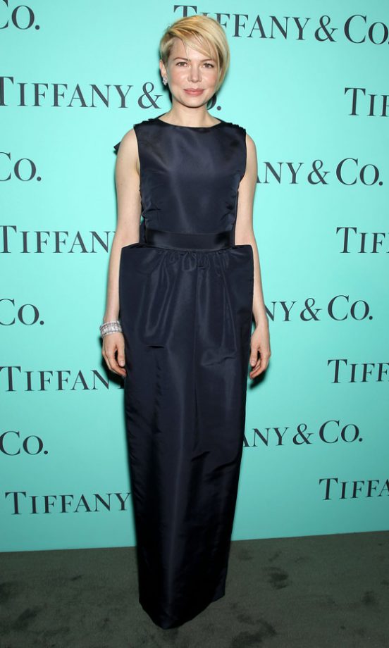 Michelle Williams At The Tiffany & Co Blue Book Ball In New York, 2013