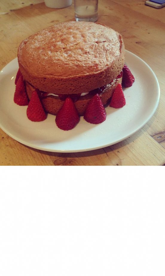 Millie Mackintosh Bakes A Victoria Sponge