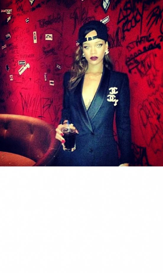 Rihanna Rocking An Amazing Chanel Jacket