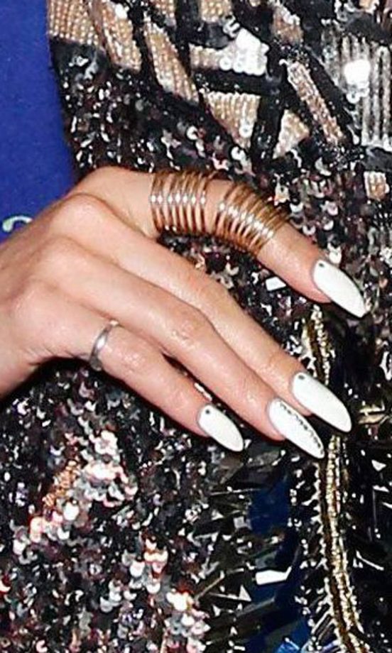 Vanessa Hudgens' Nails At The Hakkasan Nightclub Opening In Las Vegas, 2013
