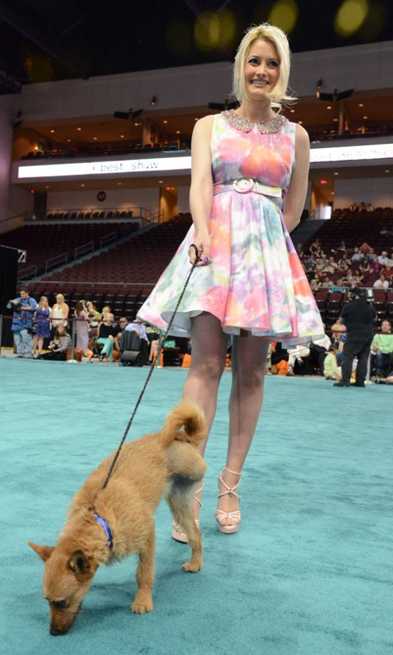 Ex Playboy Bunny Holly Madison At The The Animal Foundation's 'Best in Show' In Las Vegas, 2013