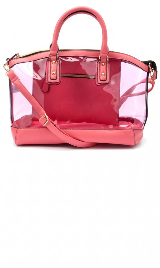 New Look Perspex Bag, £19.99