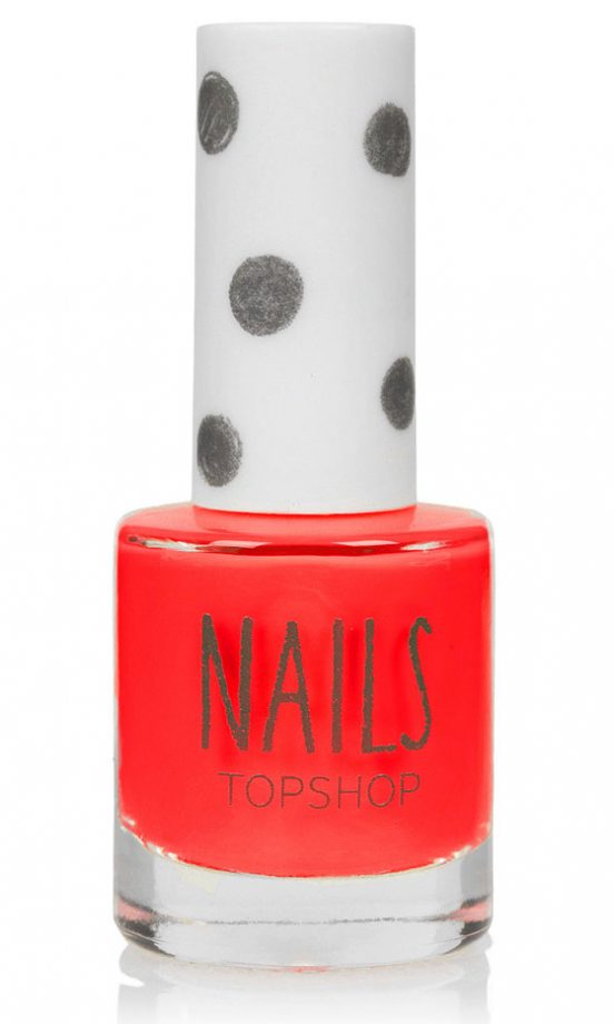 Topshop Nail Varnish In Collegiate, £5