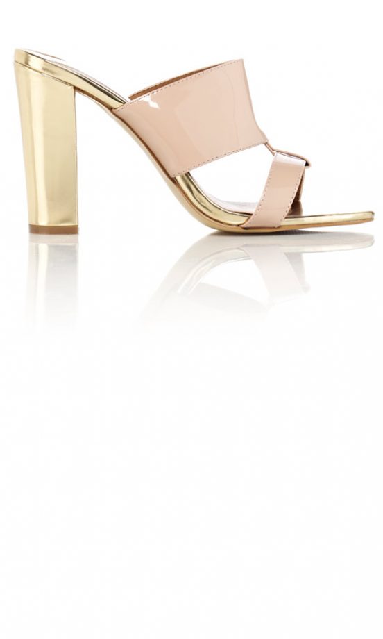 Stylistpick Metalic Heel Mules, £35