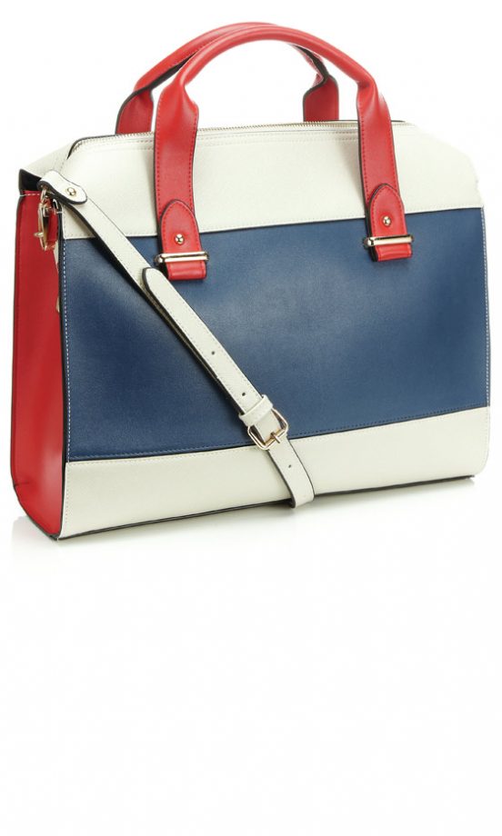 Accessorize Colour Block Tote Bag, £35