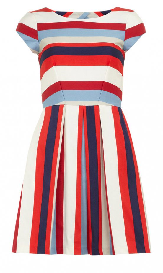 Closet At Dorothy Perkins Striped Dress, £49.95